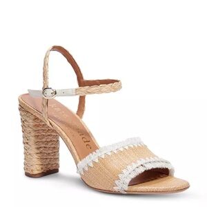 Kate Spade Olivia Raffia High Heel Sandal